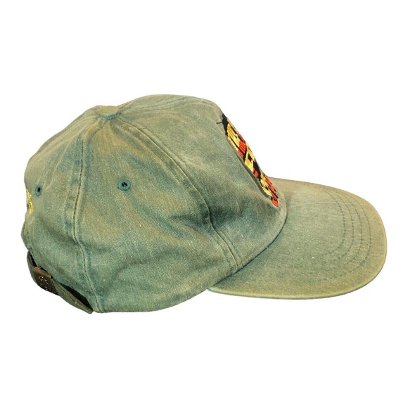 Six Flags The Need For Speed Vintage 1996 Theme Park Baseball Cap Hat StrapBack - Picture 3 of 11